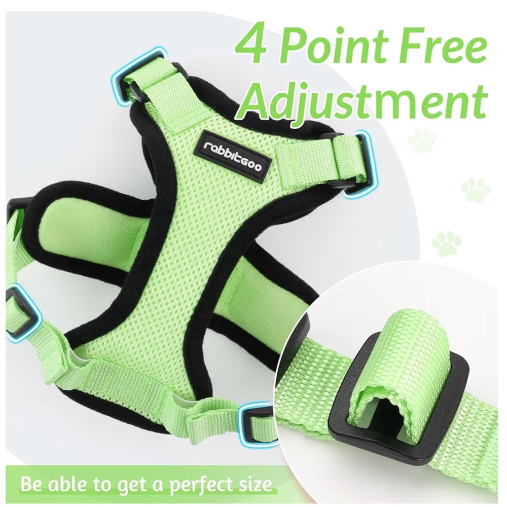NWT Light Green Cat Harness and Leash Set - Picture 4 of 8